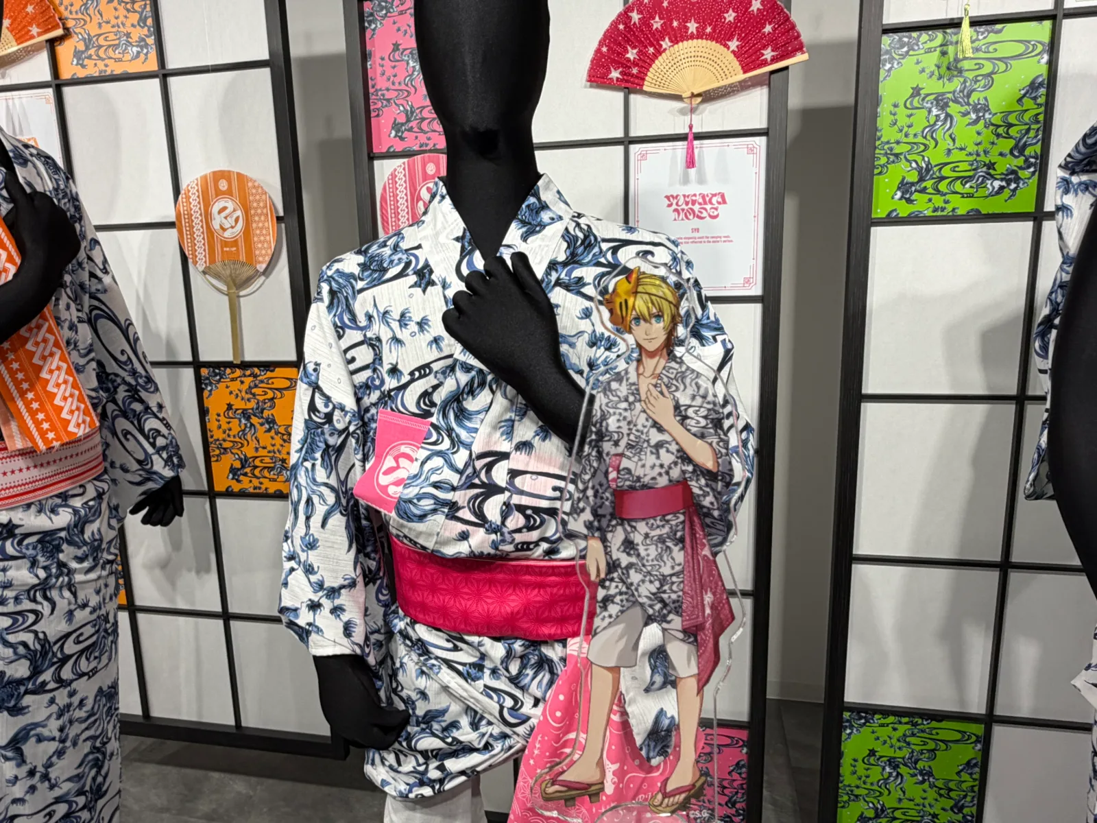 翔さんの浴衣も同じポーズでかっこいい！